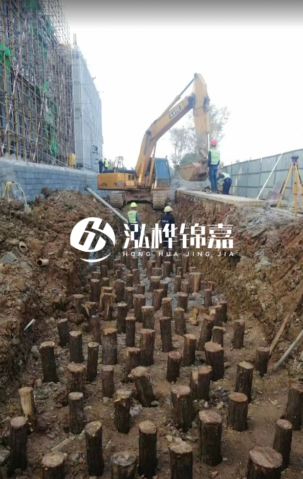 西安專業打松木樁技術團隊-木樁施工中的材料選擇有哪些？